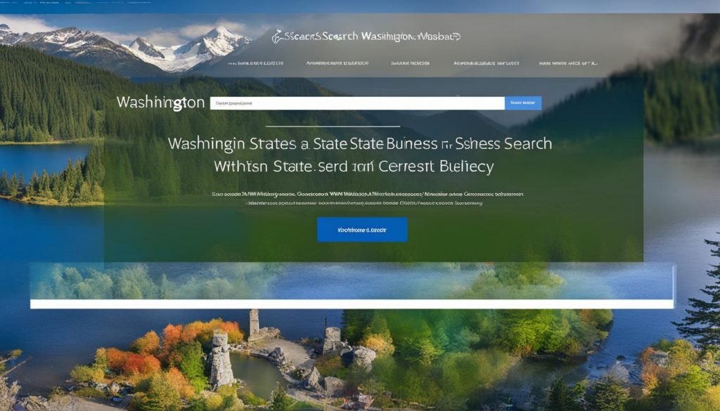 Washington state business search