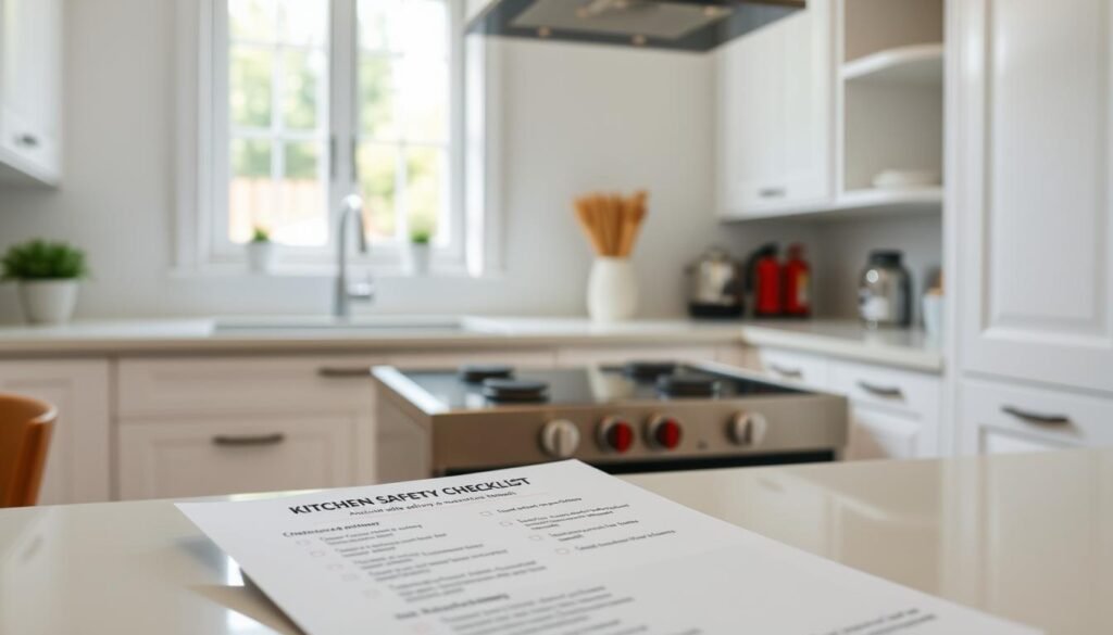 kitchen safety checklist